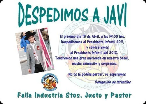 Despedida de Javi