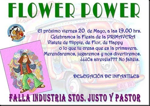 cartel fiesta flower power