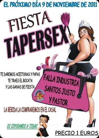 CARTEL FIESTA TAPERSEX2011
