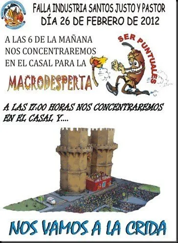 CARTEL CRIDA-MACRODESPERTA 2012