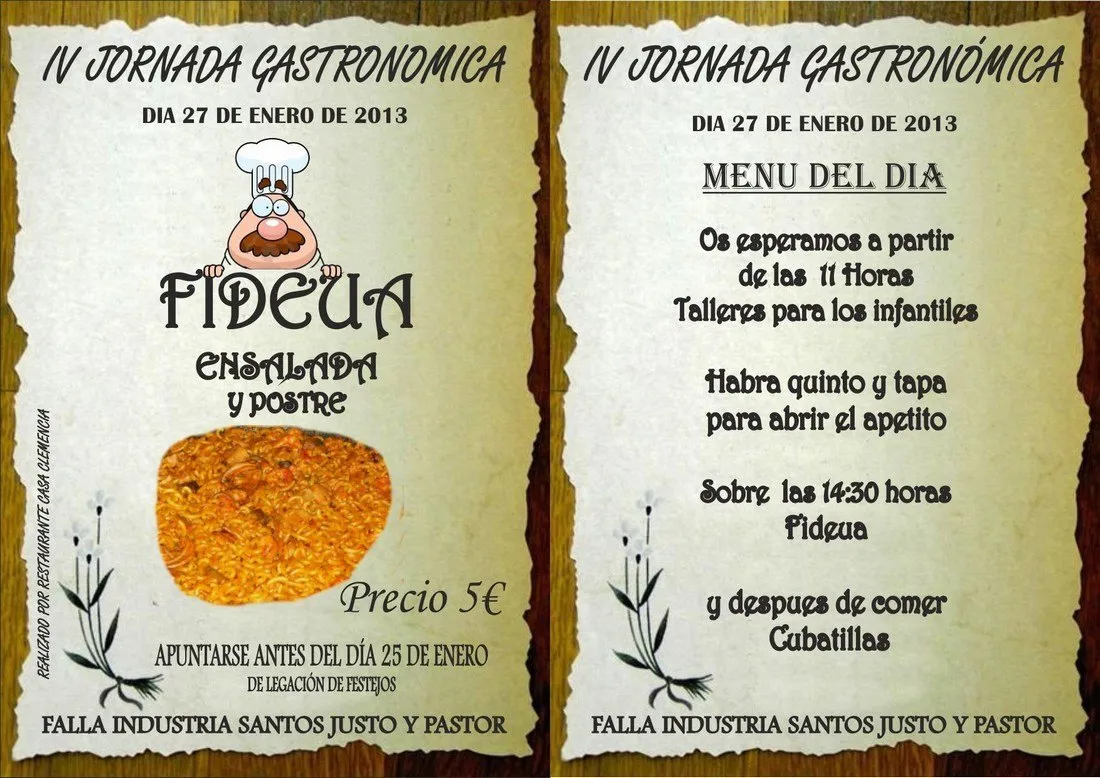 IV JORNADA GASTRONOMICA