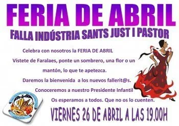 Cartel de Feria Abril 2013
