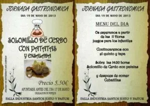 JORNADA GASTRONOMICA MAYO 2013-TOTAL