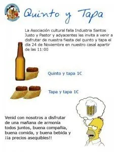 quinto y tapa