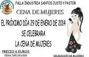 CENA MUJERES ENERO 2014