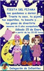 fiesta del pijama enero 2014