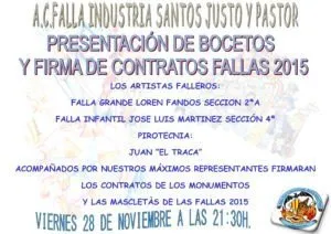 FIRMA DE CONTRATOS 2015