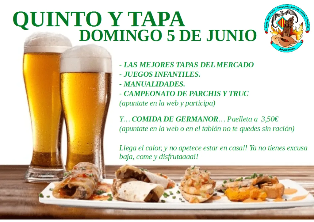 Quinto y Tapa junio