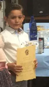 Alejandro Simón Molina - Presidente Infantil Falla Industria 2017-2018
