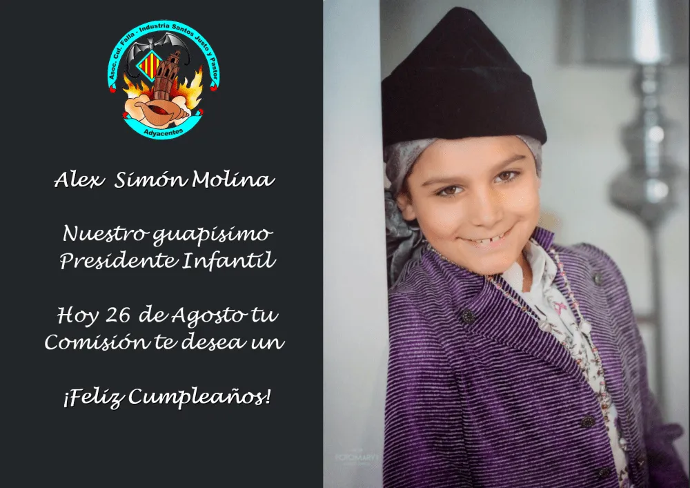 Cumpleaños Alex Simon