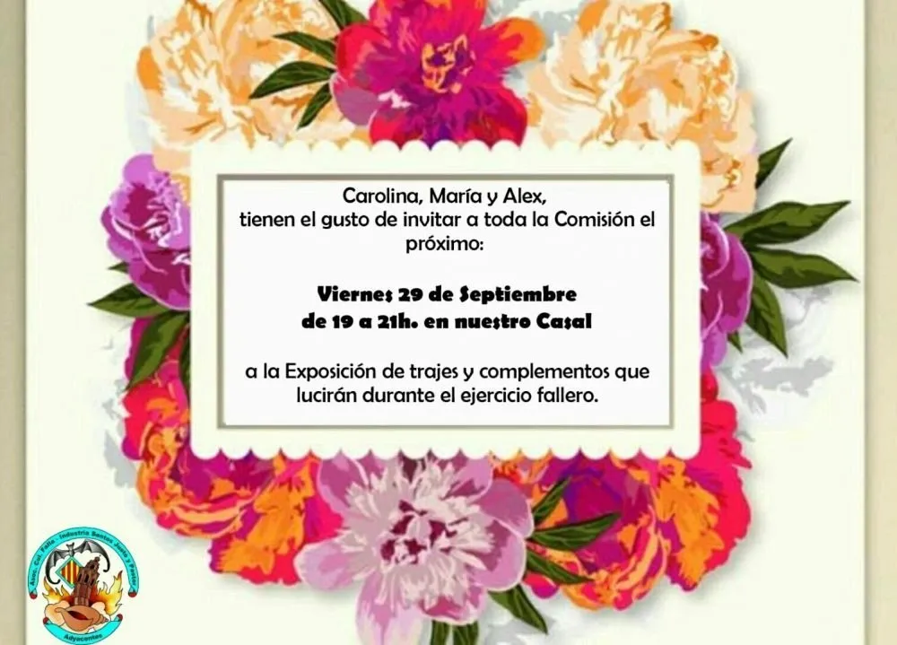 Exposición Indumentaria Representantes 2018