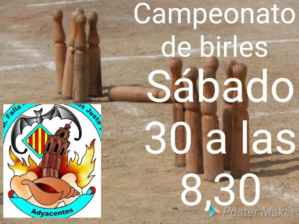 Campeonato de Birles 2018 Falla Industria Campeonato de Birles 2018 Falla Industria